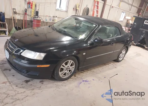 2007 Saab 9-3 2.0T from USA, damaged, VIN YS3FD79Y376001871